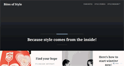 Desktop Screenshot of bitesofstyle.com